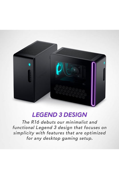 Alienware Aurora R16 Gaming Desktop - 24-core i9-13900F, NVIDIA GeForce RTX 4070, 64GB DDR5 RAM, 2TB SSD, 1TB HDD