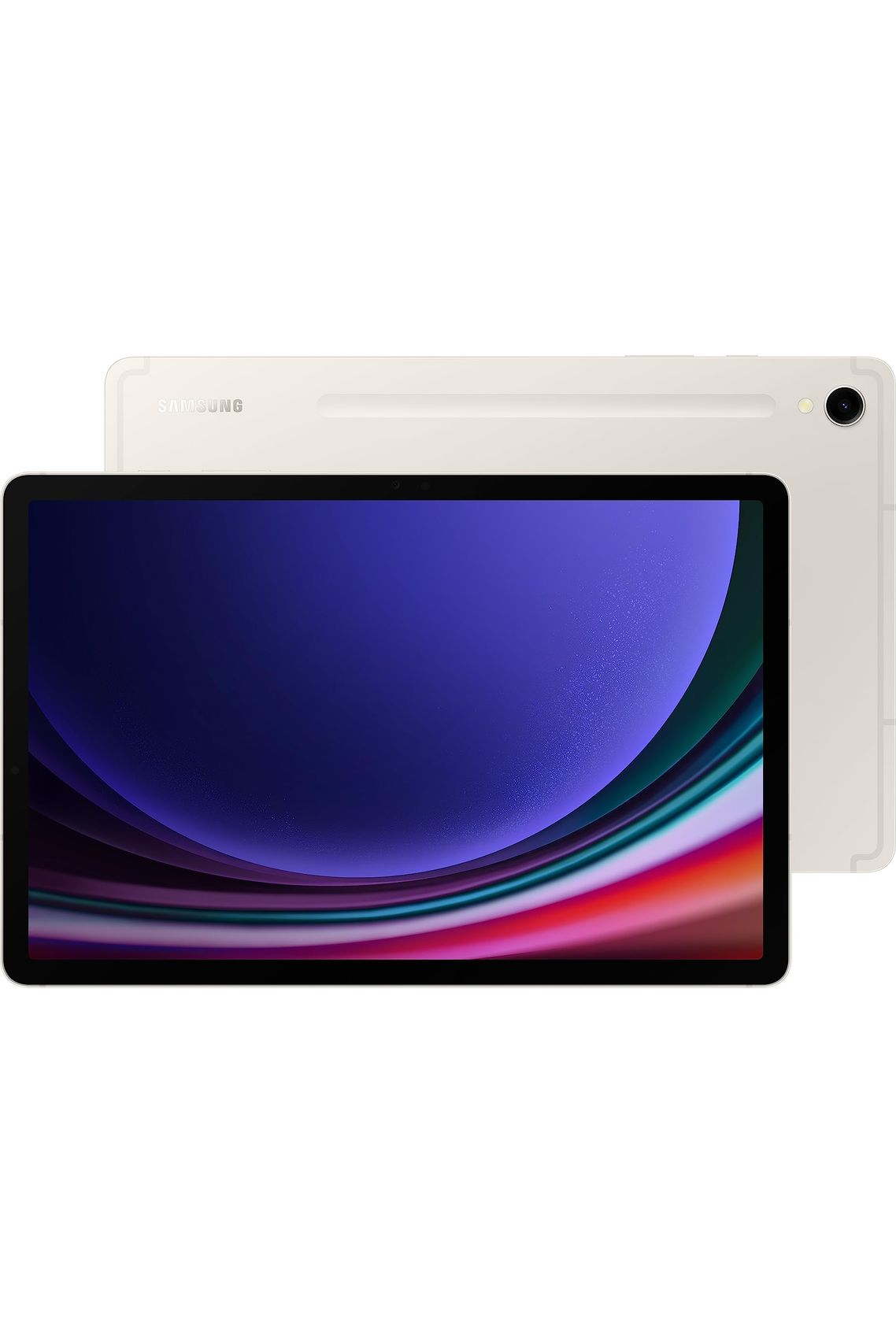 Samsung Galaxy Tab S9 11” 128GB WiFi 7 Android AI Tablet, Snapdragon 8 Gen 2, S Pen Included, Beige