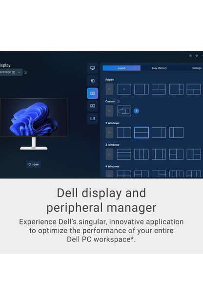 Dell 27 Plus 4K Monitor - S2725QS - 27-inch 4K