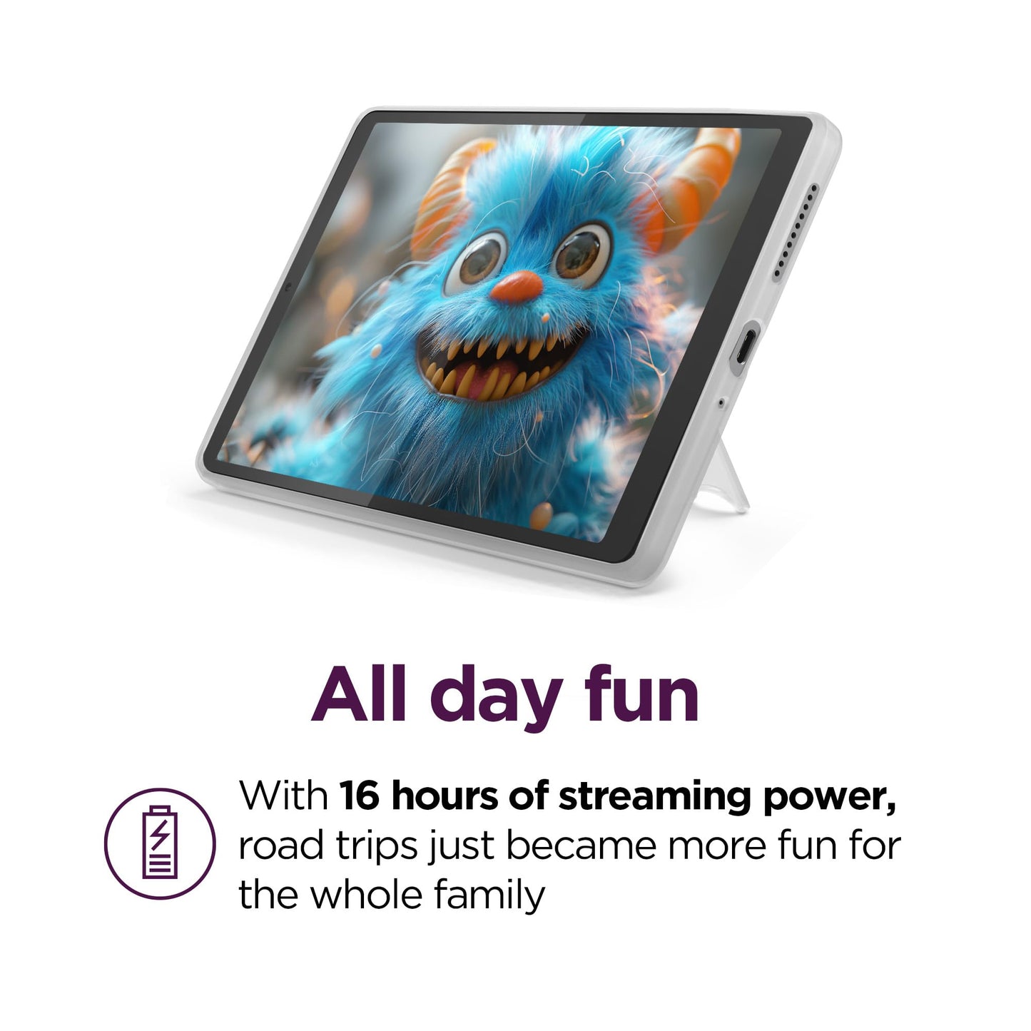 Lenovo Tab M8 Gen 4- 8" HD Touch Display - 2 GB Memory - 32 GB Storage - MediaTek Helio A22 - Arctic Grey