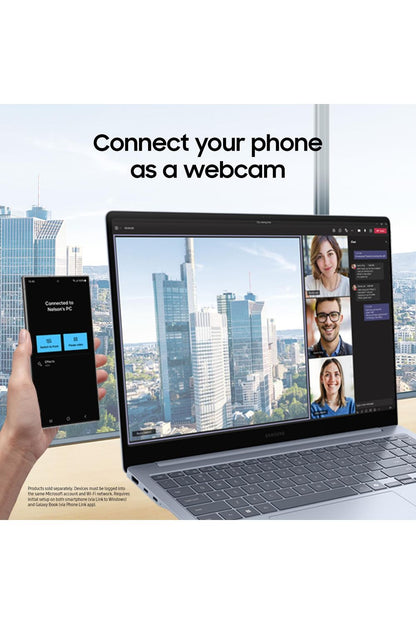 SAMSUNG 15” Galaxy AI Book4 Edge Snapdragon X Plus Processor