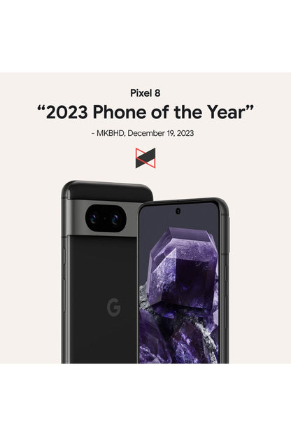 Google Pixel 8 - 128 GB - Unlocked - Obsidian