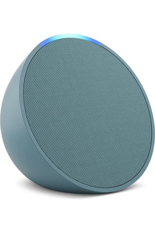 Amazon Echo Pop (newest model), Our smallest Alexa speaker, Fits in any room, Midnight Teal