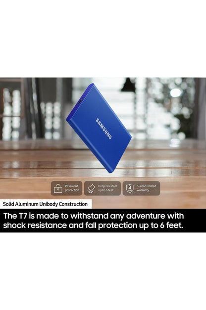 Samsung T7 Portable SSD, 2TB External Solid State Drive