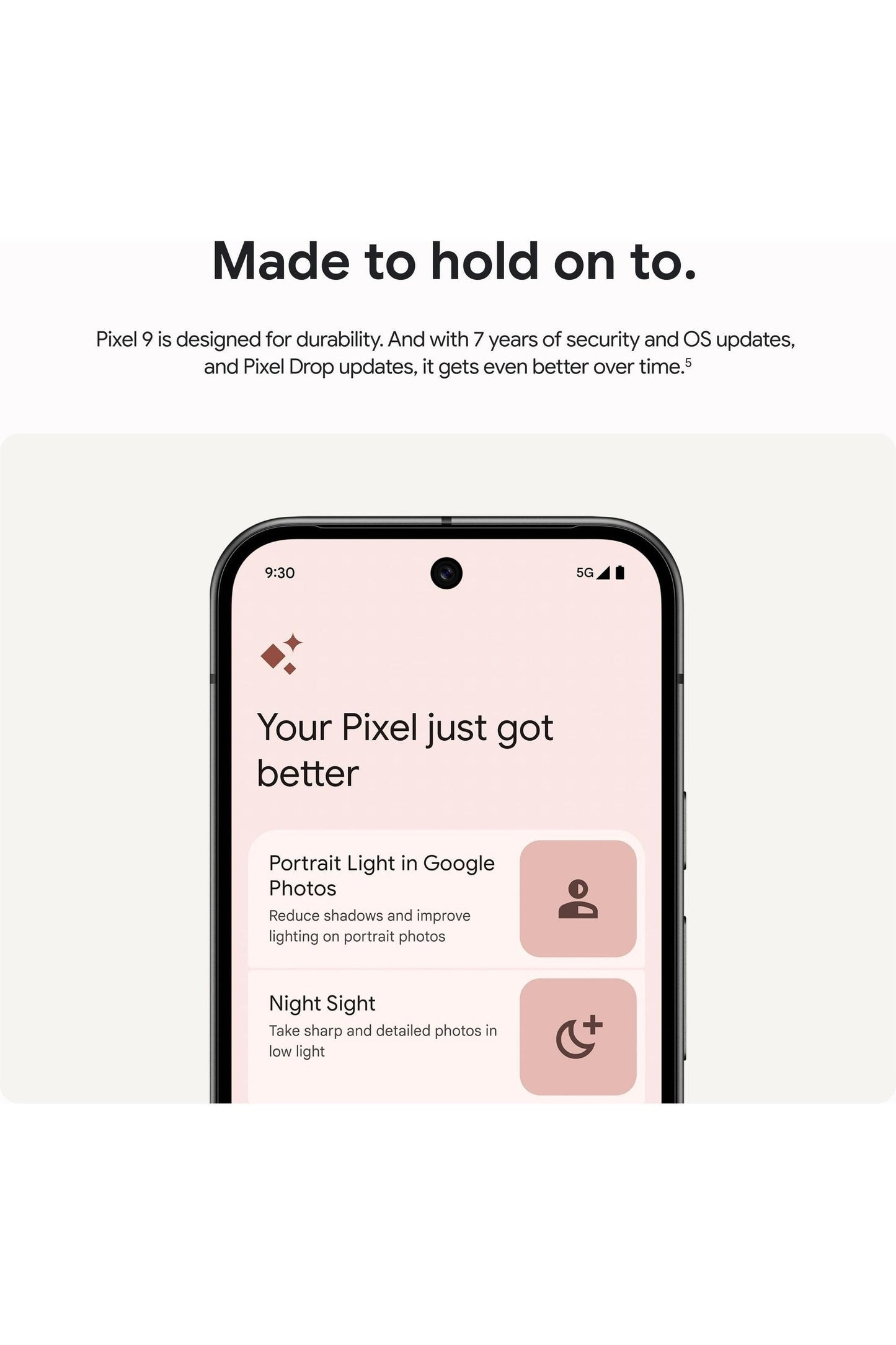 Google Pixel 9 - Unlocked Obsidian - 128 GB