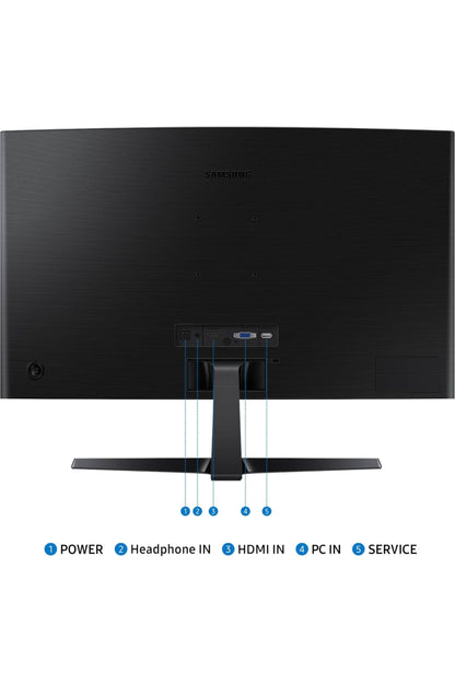 Samsung 27" Essential S3 (S36GD) Series FHD 1800R Curved Computer Monitor