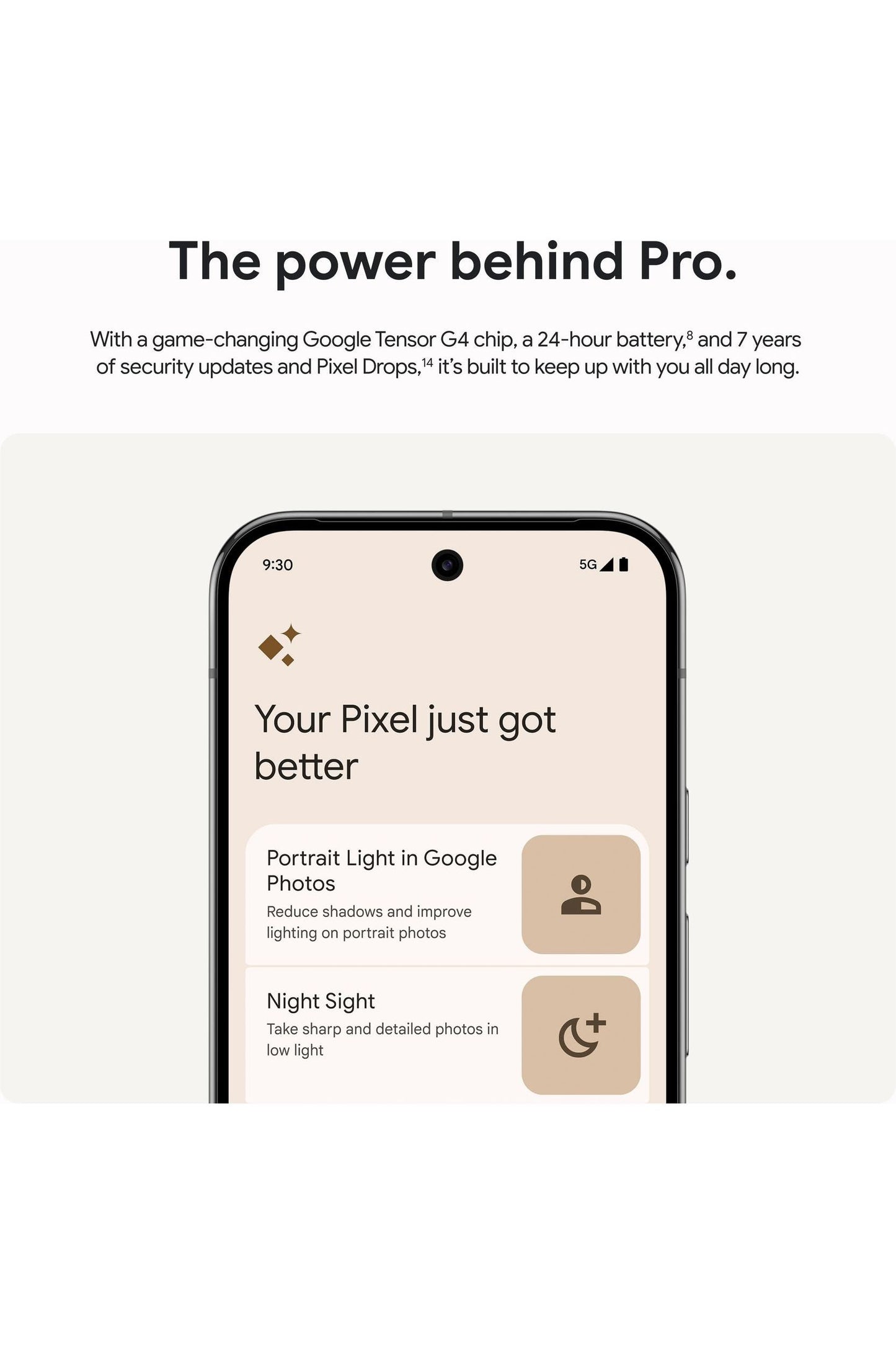 Google Pixel 9 Pro - 256 GB - Unlocked - Hazel