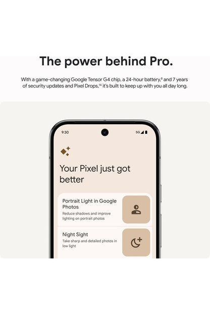 Google Pixel 9 Pro - 256 GB - Unlocked - Hazel