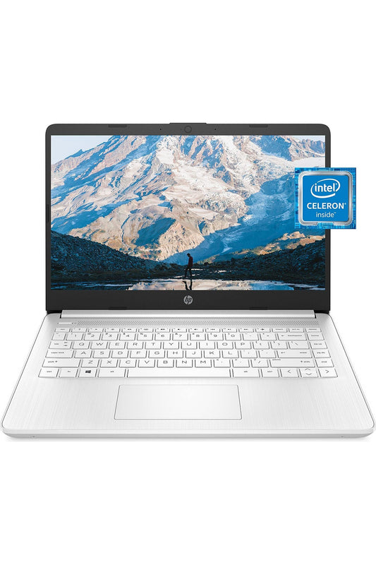 HP 14 Laptop, Intel Celeron N4020, 4 GB RAM, 64 GB Storage, 14-inch Micro-edge HD Display