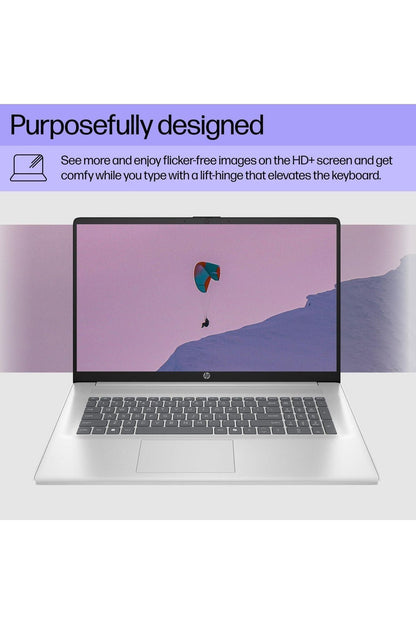 HP 17.3 inch Laptop, HD+ Display, AMD Ryzen 5 7520U, 16 GB RAM, 512 GB SSD, AMD Radeon Graphics