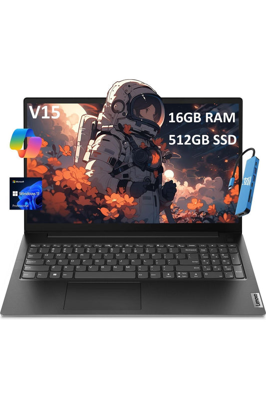 Lenovo V15 Gen 4 (15.6" FHD Anti-Glare, 13th Intel Core i5-13420H (Beat i7-1255U), 16GB RAM, 512GB SSD)