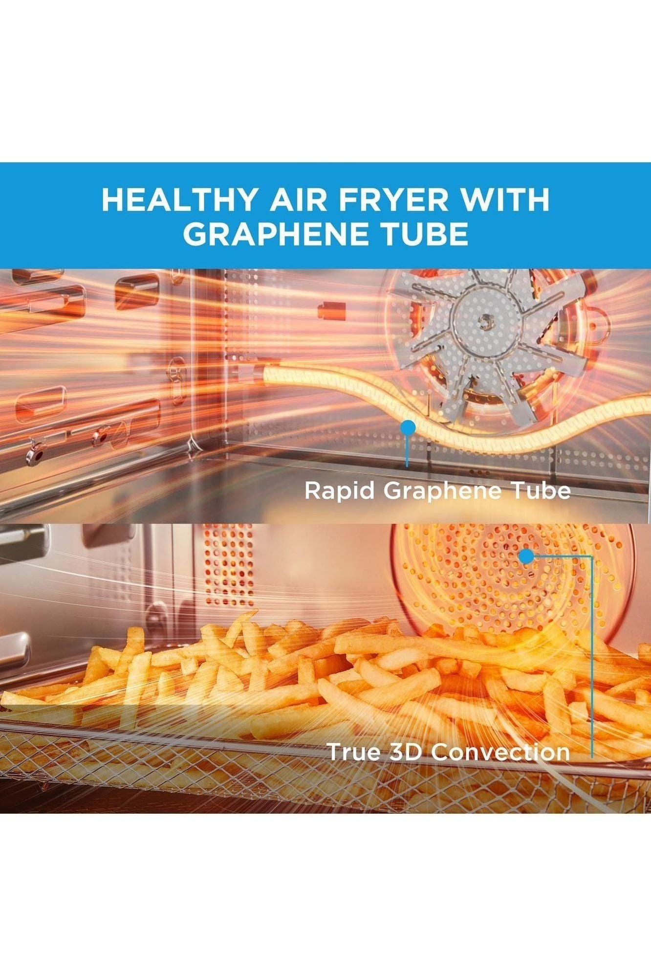 Midea 4-in-1 Multifunctional Microwave Steam Oven, Combo Air Fryer, Steamer & Microwave Oven, 32 Auto Functions, Adjustable Power and Temperature