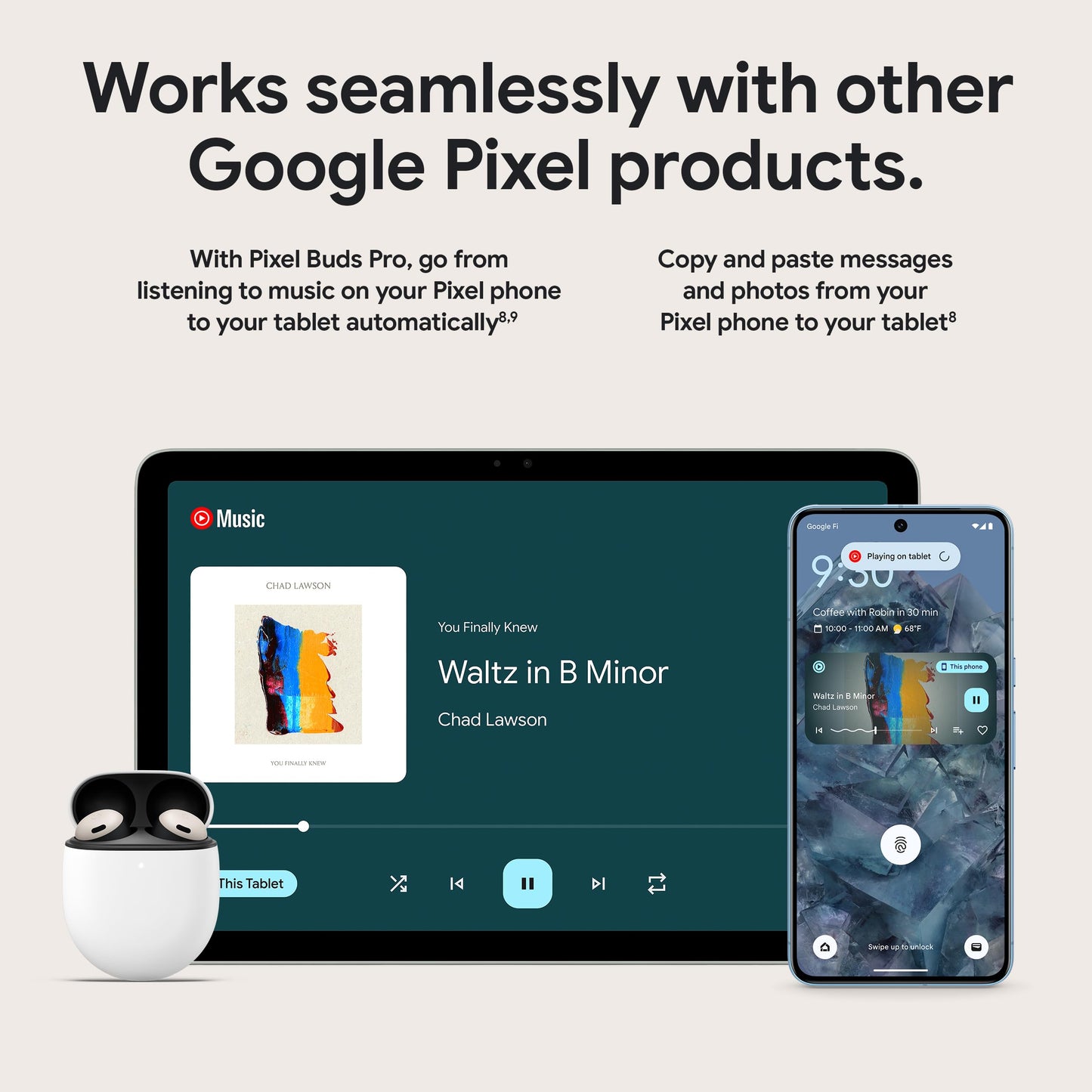 Google Pixel Tablet - 11-Inch Screen - 8 GB RAM - 128 GB
