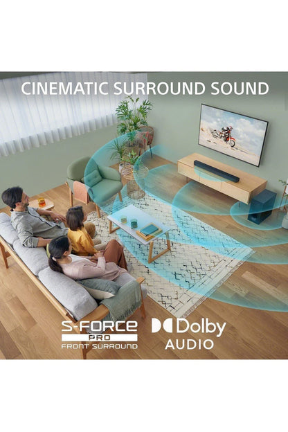 Sony 65 Inch X77L 4K HDR LED Google TV HT-S400 2.1ch Sound Bar with Wireless subwoofer