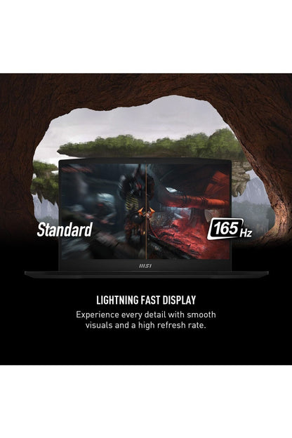 MSI Katana 15 15.6” 165Hz QHD Gaming Laptop: Intel Core i7-13620H, NVIDIA Geforce RTX 4070, 16GB DDR5, 1TB NVMe SSD