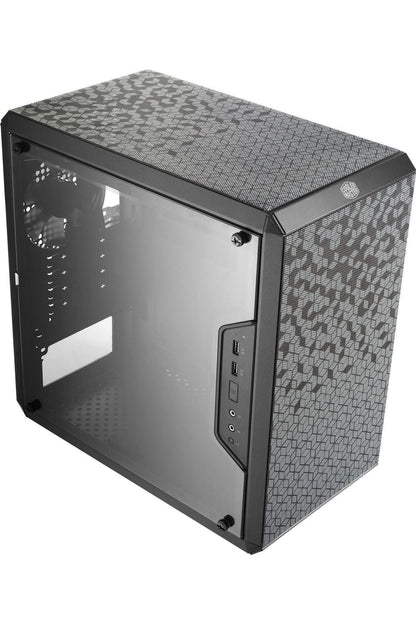 Cooler Master MasterBox Q300L Micro-ATX Tower with Magnetic Design Dust Filter, Transparent Acrylic Side Panel