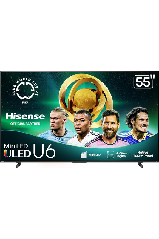 Hisense 55" Class U6 Series Mini-LED 4K UHD Smart Fire TV