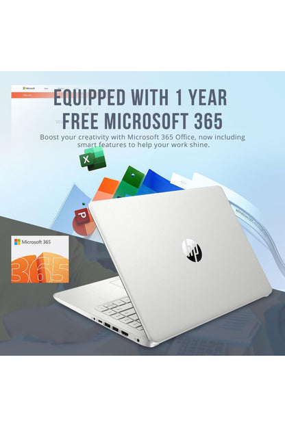 HP Stream 14" HD BrightView Laptop, Intel Celeron N4120, 16GB RAM, 288GB Storage (128GB eMMC + 160GB Docking Station Set)