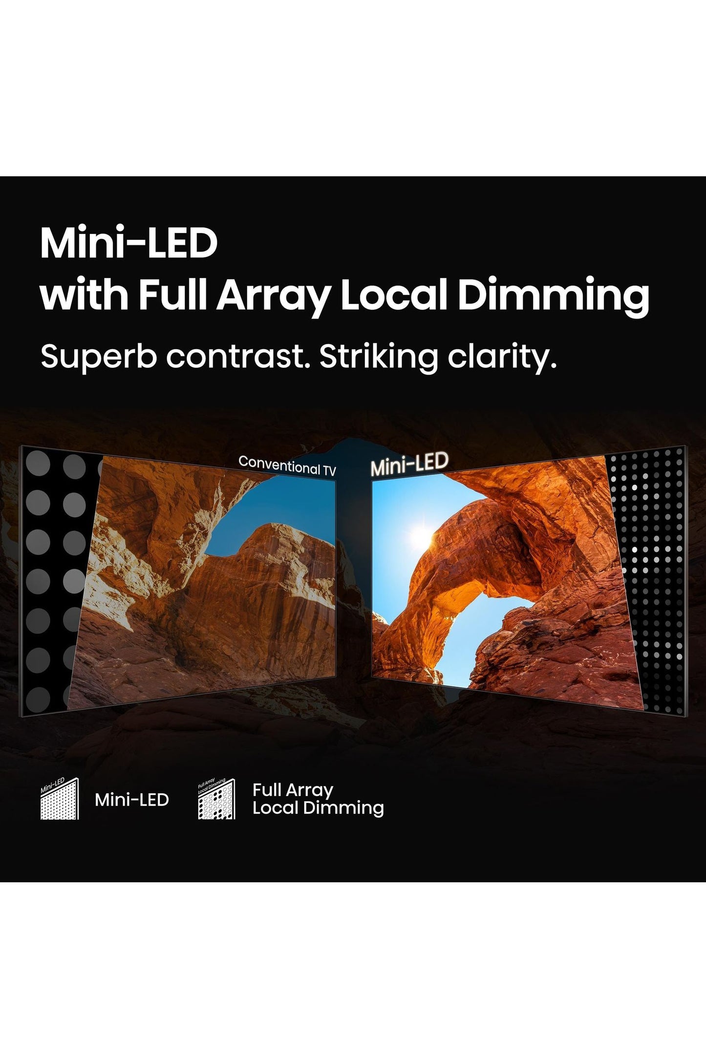 Hisense 75" Class QD7 Series Mini-LED 4K UHD Smart Fire TV