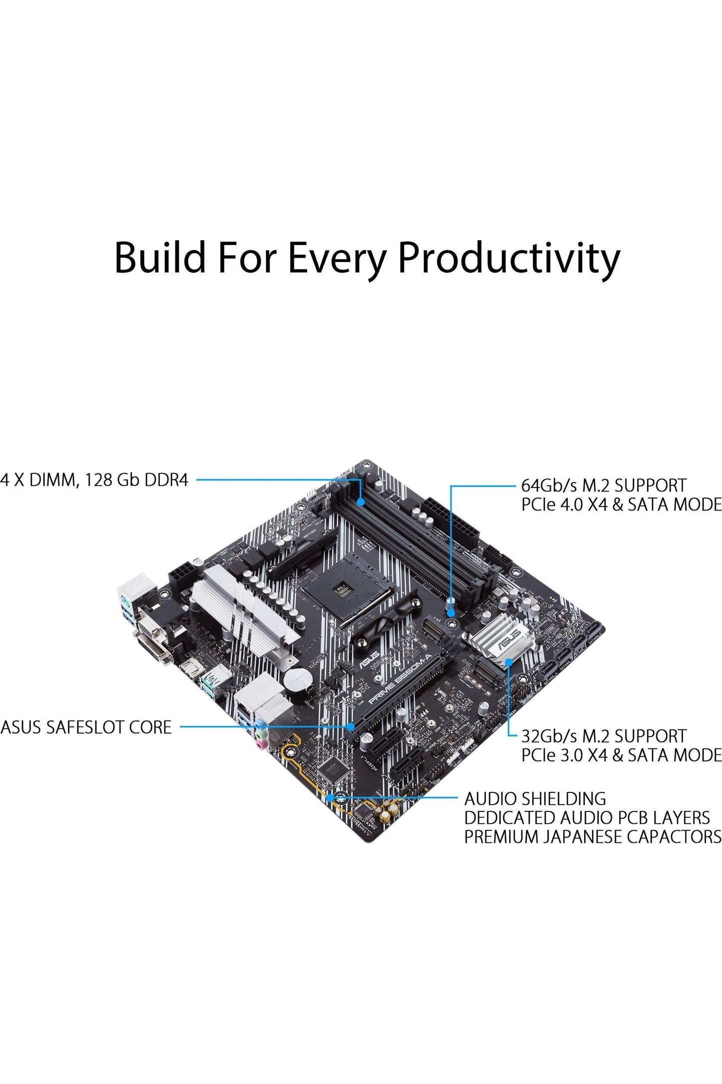 ASUS Prime B550M-A WiFi II AMD Micro ATX Motherboard