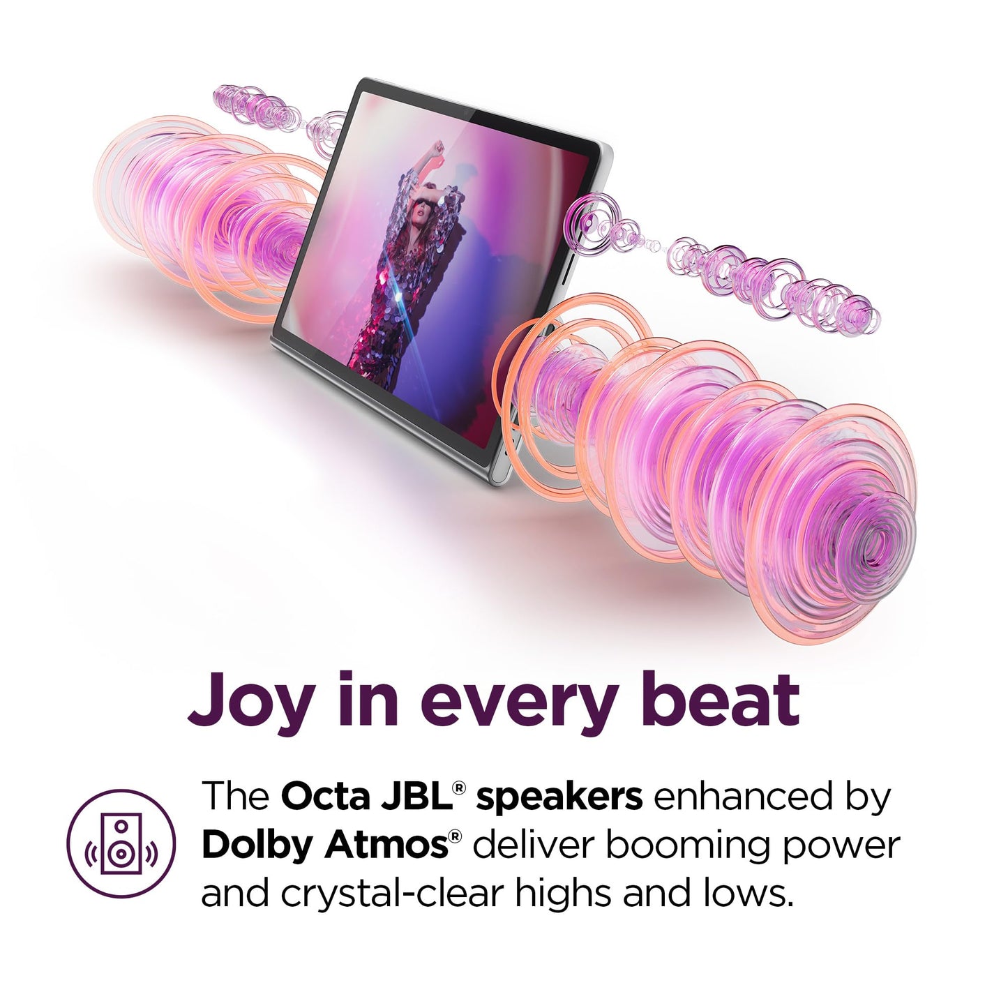 Lenovo Tab Plus - JBL® Speakers - 11.5" 2K Display - 8GB Memory - 128GB Storage - MediaTek™ Helio G99 - Folio Case Included - Luna Grey
