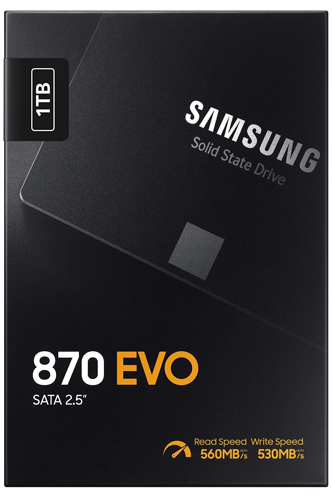 Samsung 870 EVO SATA III SSD 1TB 2.5” Internal Solid State Drive