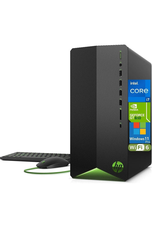 HP Pavilion Desktop Tower Computer, Intel 8-Core i7-11700F up to 4.9GHz, 32GB DDR4 RAM, 1TB PCIe SSD