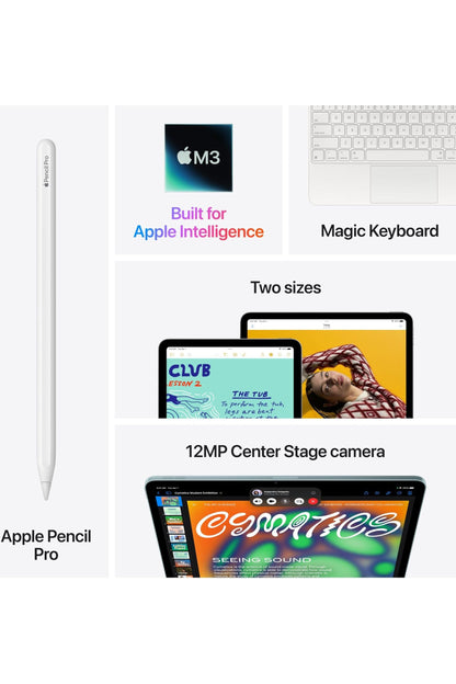 Apple iPad Air 11-inch with M3 chip Built for Apple Intelligence, Liquid Retina Display, 128GB