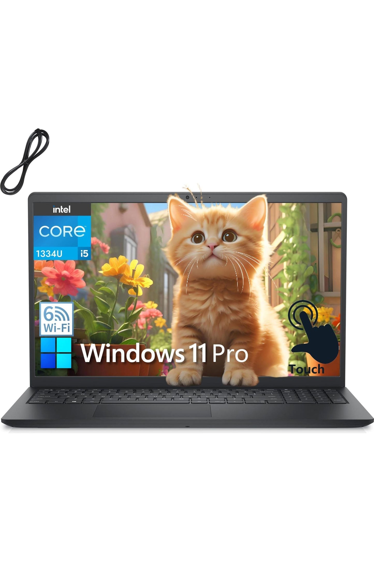 Dell Inspiron 15 15.6" Touchscreen Laptop Computer 13th Gen Intel 10-Core i5-1334U (Beat i7-1250U), 32GB DDR4 RAM, 1TB PCIe SSD