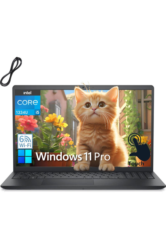 Dell Inspiron 15 15.6" Touchscreen Laptop Computer 13th Gen Intel 10-Core i5-1334U (Beat i7-1250U), 32GB DDR4 RAM, 1TB PCIe SSD