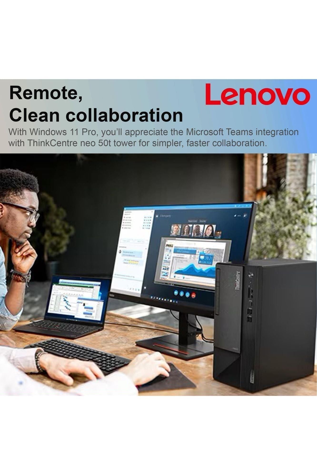 Lenovo ThinkCentre Business Desktop| Intel Core i5 Processor | 32GB RAM | 1TB SSD |