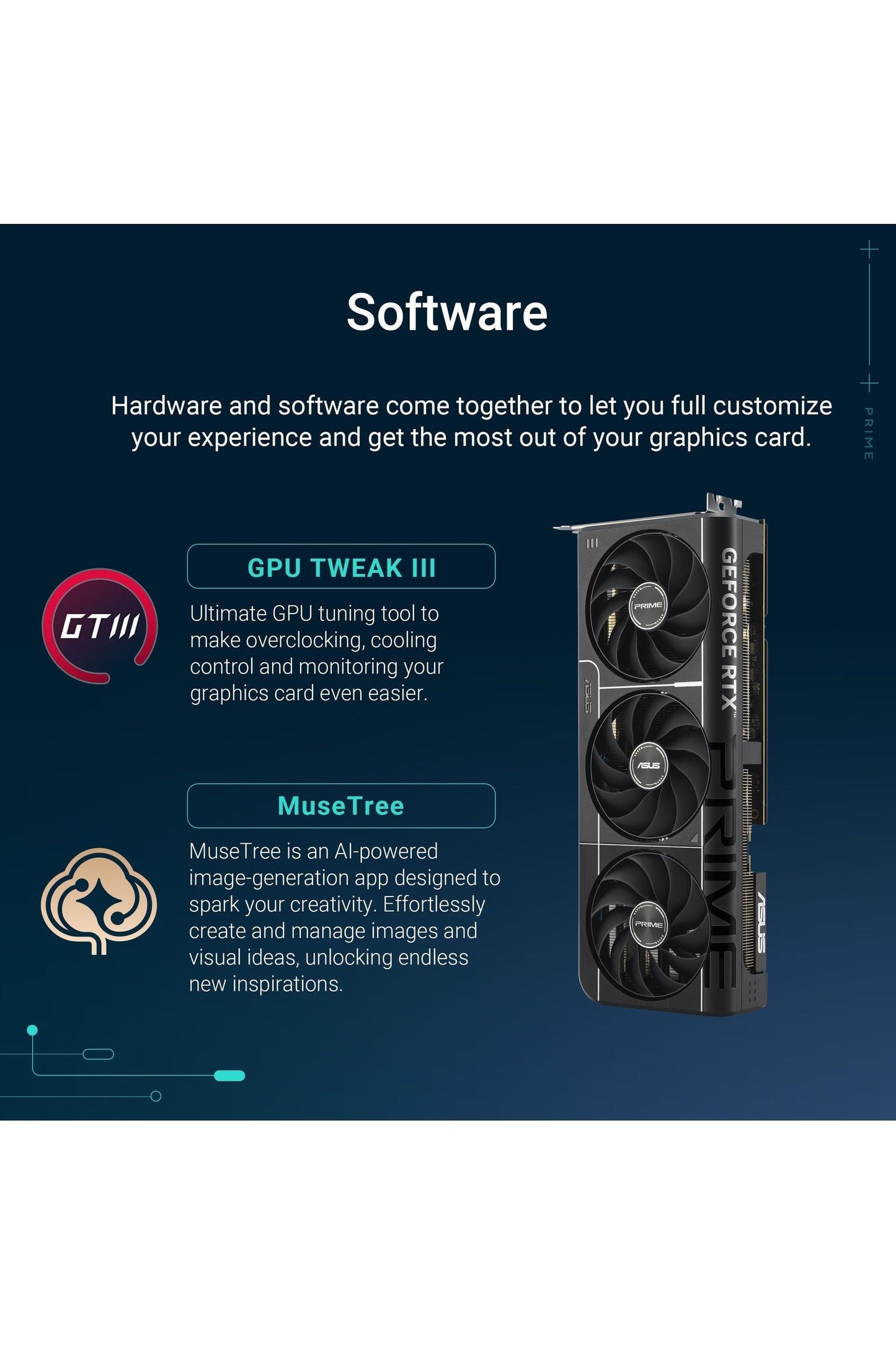 ASUS The SFF-Ready Prime GeForce RTX™ 5070 OC Edition 12GB GDDR7 Graphics Card