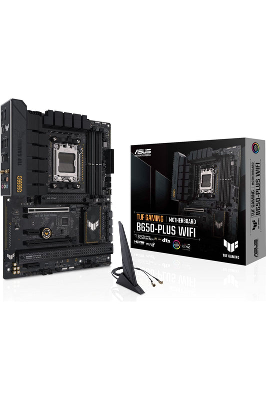 ASUS TUF GAMING B650-PLUS WIFI AMD B650 AM5 Ryzen™ Desktop 9000 8000 and 7000 ATX motherboard