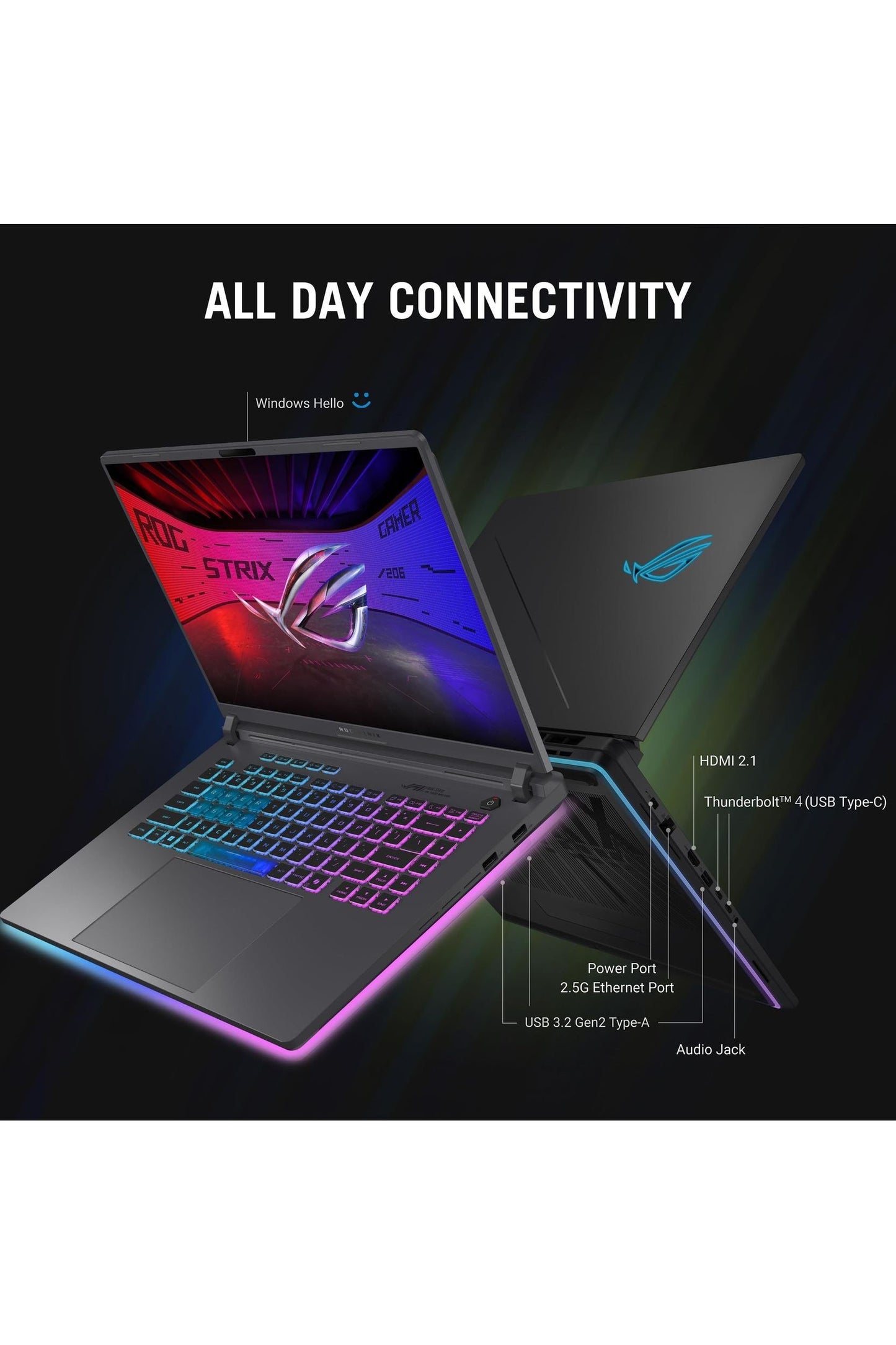 ASUS ROG Strix G16 16 inch Gaming Laptop, Intel® Core™ i7 16GB RAM, 1TB SSD