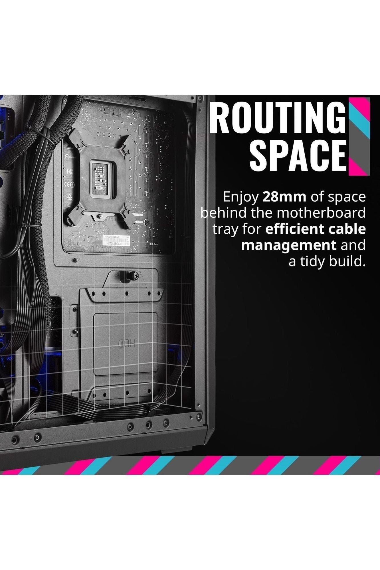 Cooler Master MasterBox Q300L Micro-ATX Tower with Magnetic Design Dust Filter, Transparent Acrylic Side Panel