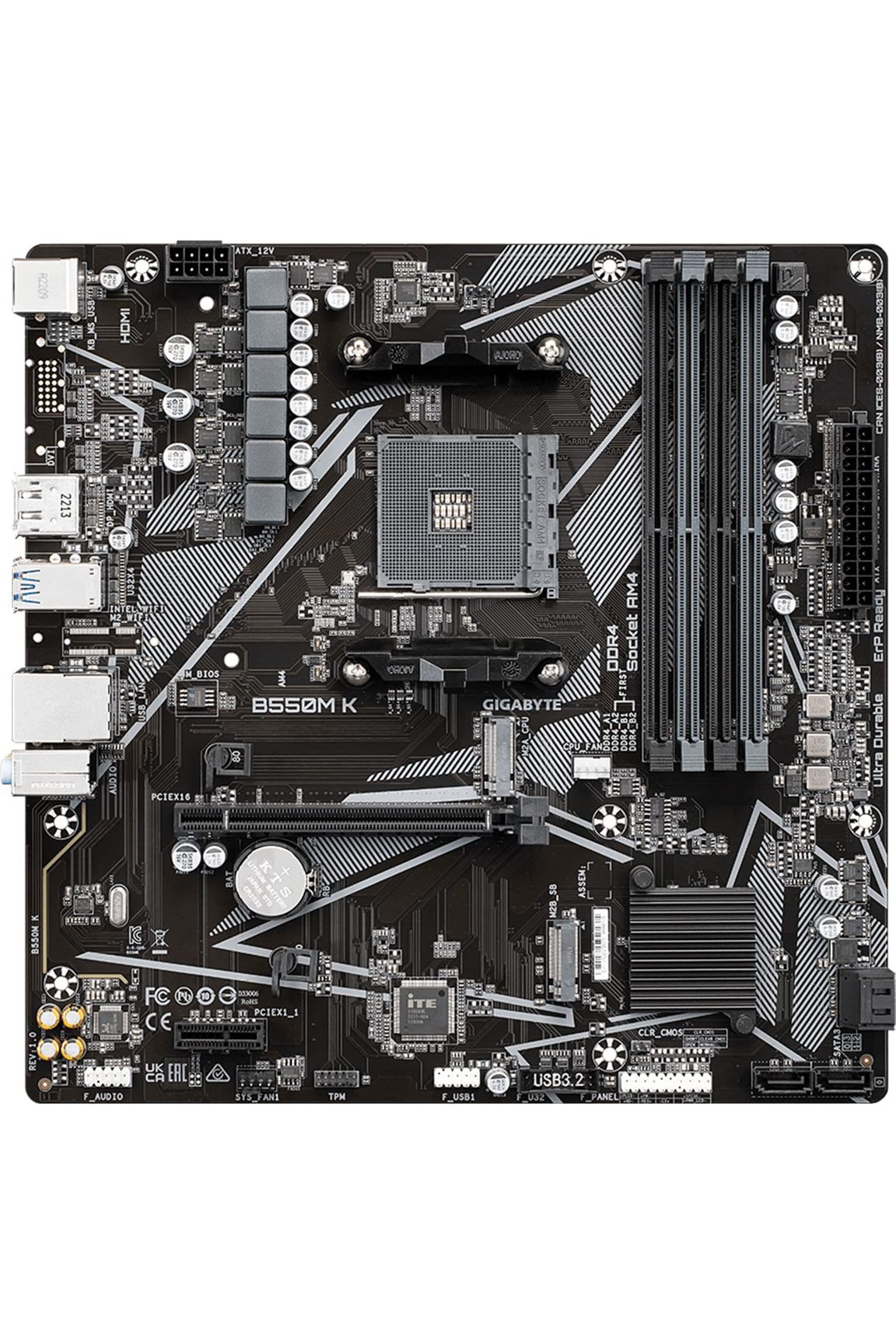 GIGABYTE B550M K Motherboard