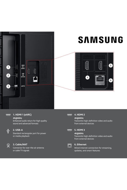 Samsung 65-Inch Class Crystal UHD U8000F 4K Smart TV