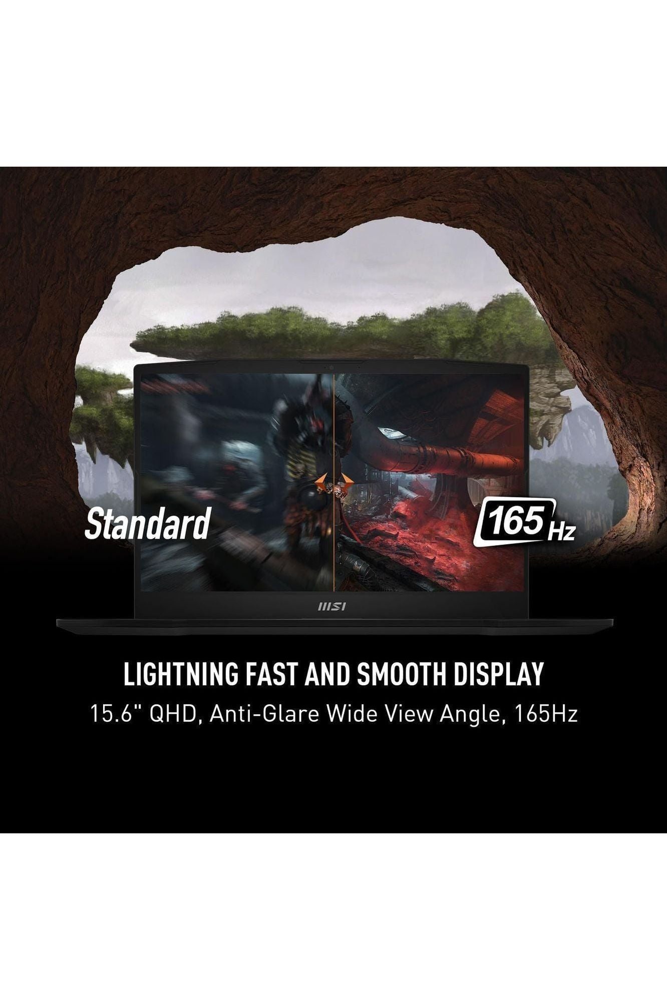 MSI Katana A15 AI 15.6” 165Hz QHD Gaming Laptop: Ryzen 9-8945HS, NVIDIA Geforce RTX 4070, 32GB DDR5, 1TB NVMe SSD