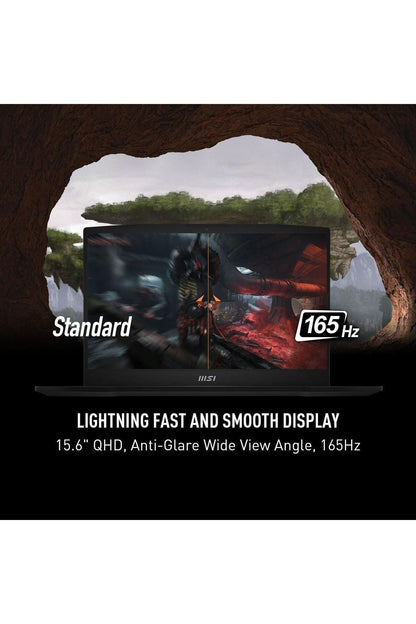 MSI Katana A15 AI 15.6” 165Hz QHD Gaming Laptop: Ryzen 9-8945HS, NVIDIA Geforce RTX 4070, 32GB DDR5, 1TB NVMe SSD