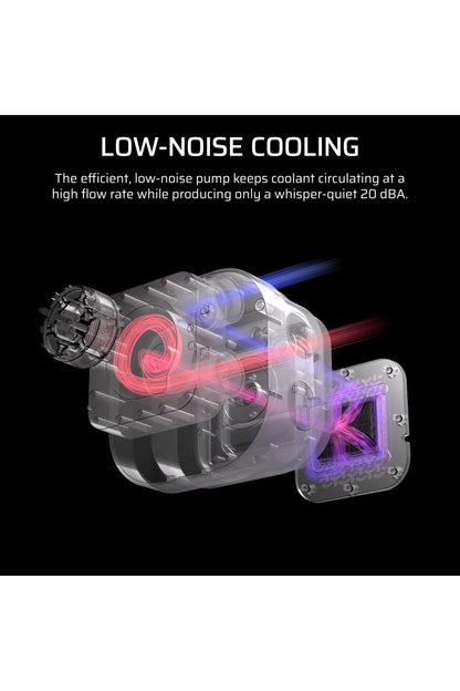 CORSAIR Nautilus 360 RS ARGB Liquid CPU Cooler – 360mm AIO – Low-Noise – Direct Motherboard Connection – Daisy-Chain – Intel LGA 1851/1700, AMD AM5/AM4 – 3X RS120 ARGB Fans Included – Black