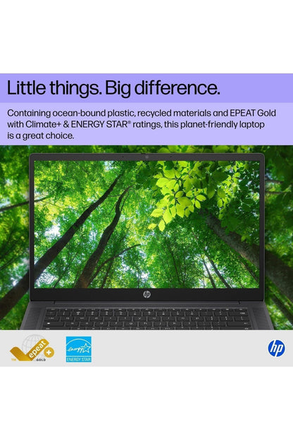 HP Chromebook 14 inch Laptop, HD Display, Intel Processor N100, 8 GB RAM, 128 GB UFS, Chrome OS