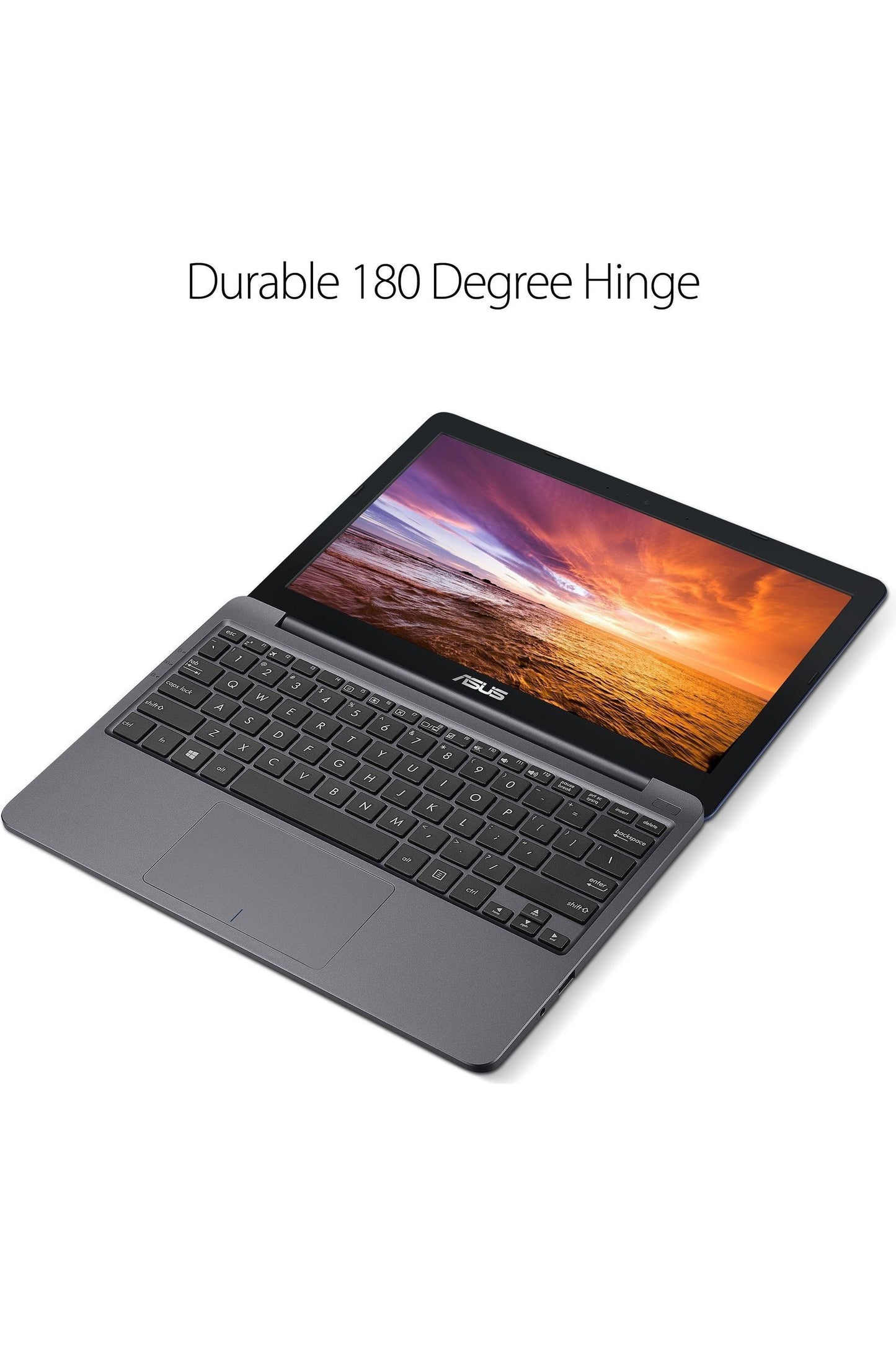 ASUS VivoBook L203MA Ultra-Thin Laptop, 11.6in HD, Intel Celeron N4000 Processor (up to 2.6 GHz), 4GB RAM, 64GB eMMC