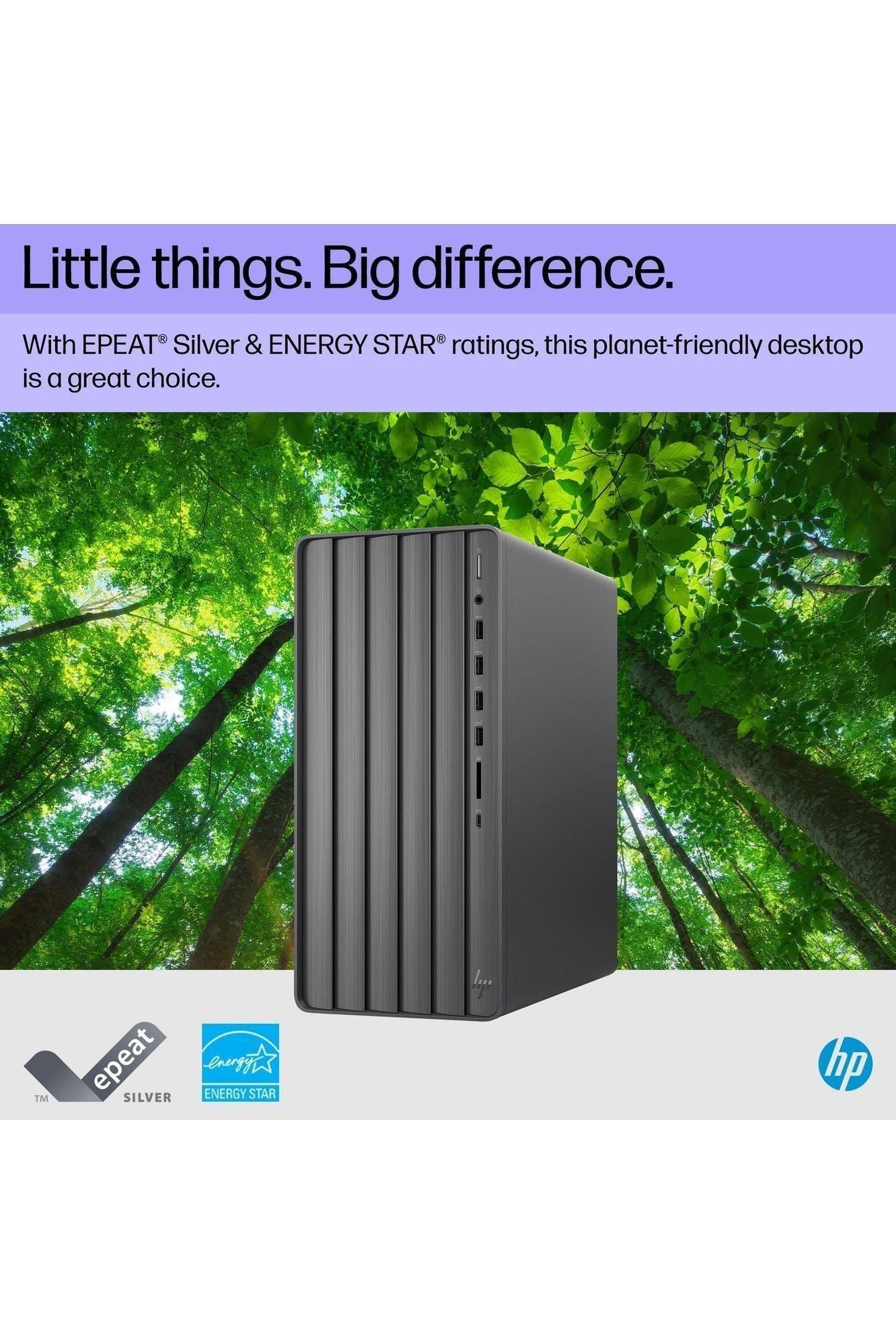 HP Envy Desktop PC, Intel Core i7-14700, 32 GB RAM, 1 TB SSD